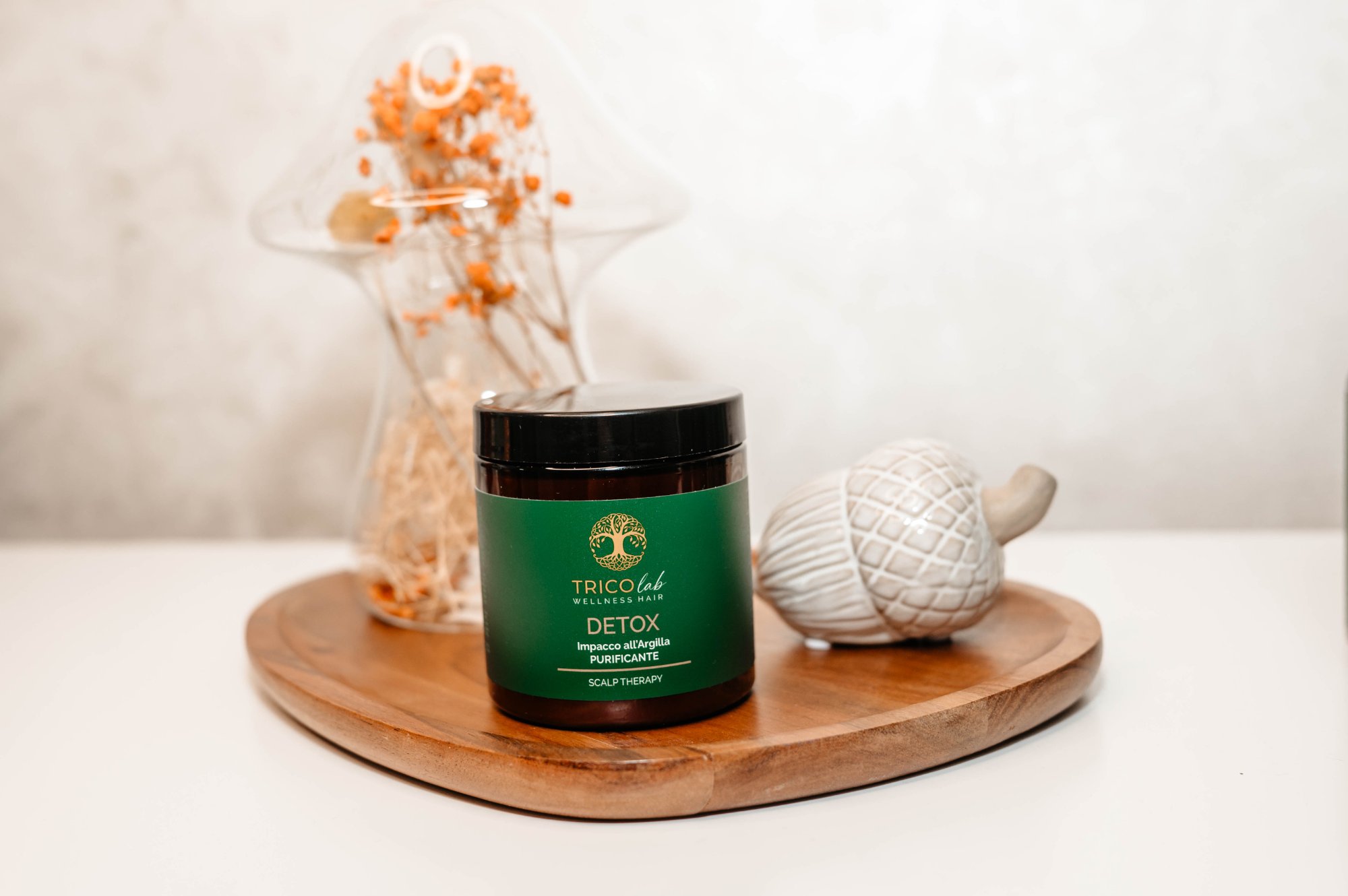 DETOX Impacco all'Argilla Purificante TricoLab - mască argilă detox scalp tratament profesional
